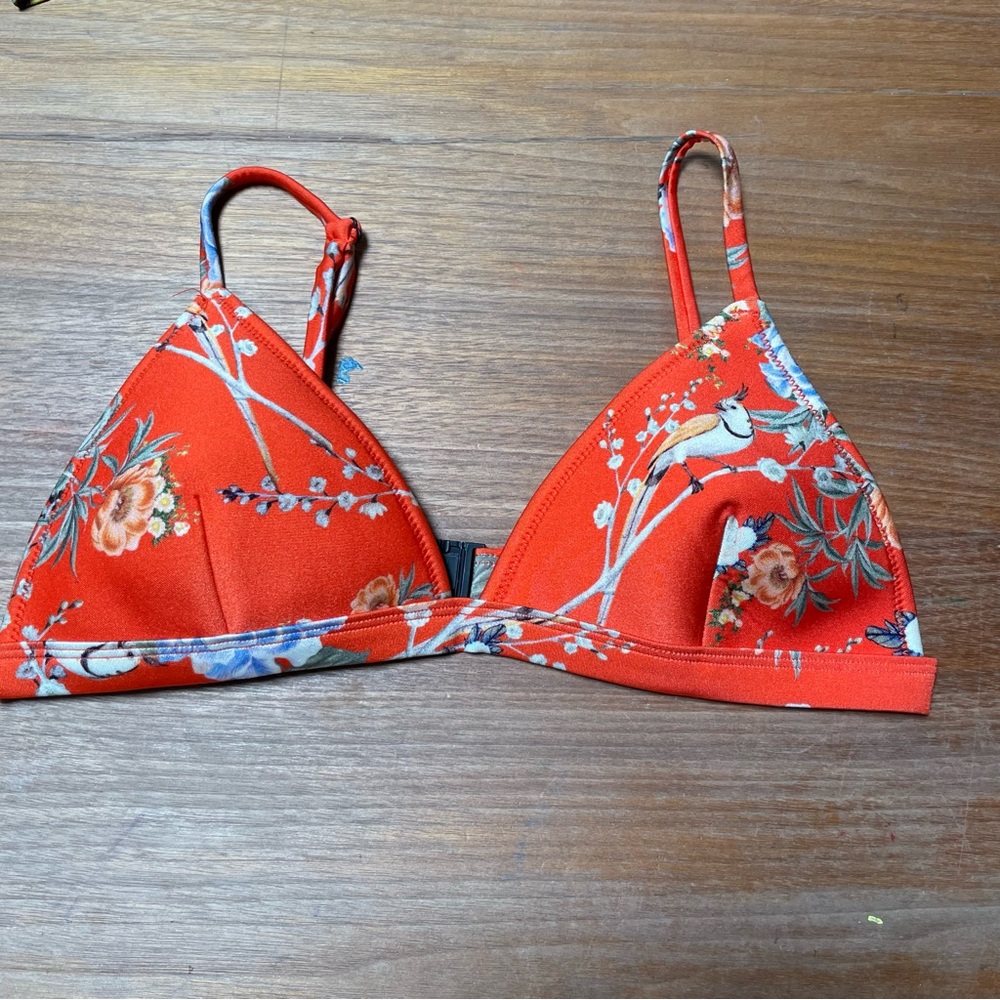 Triangl swimwear  neoprene bikini top